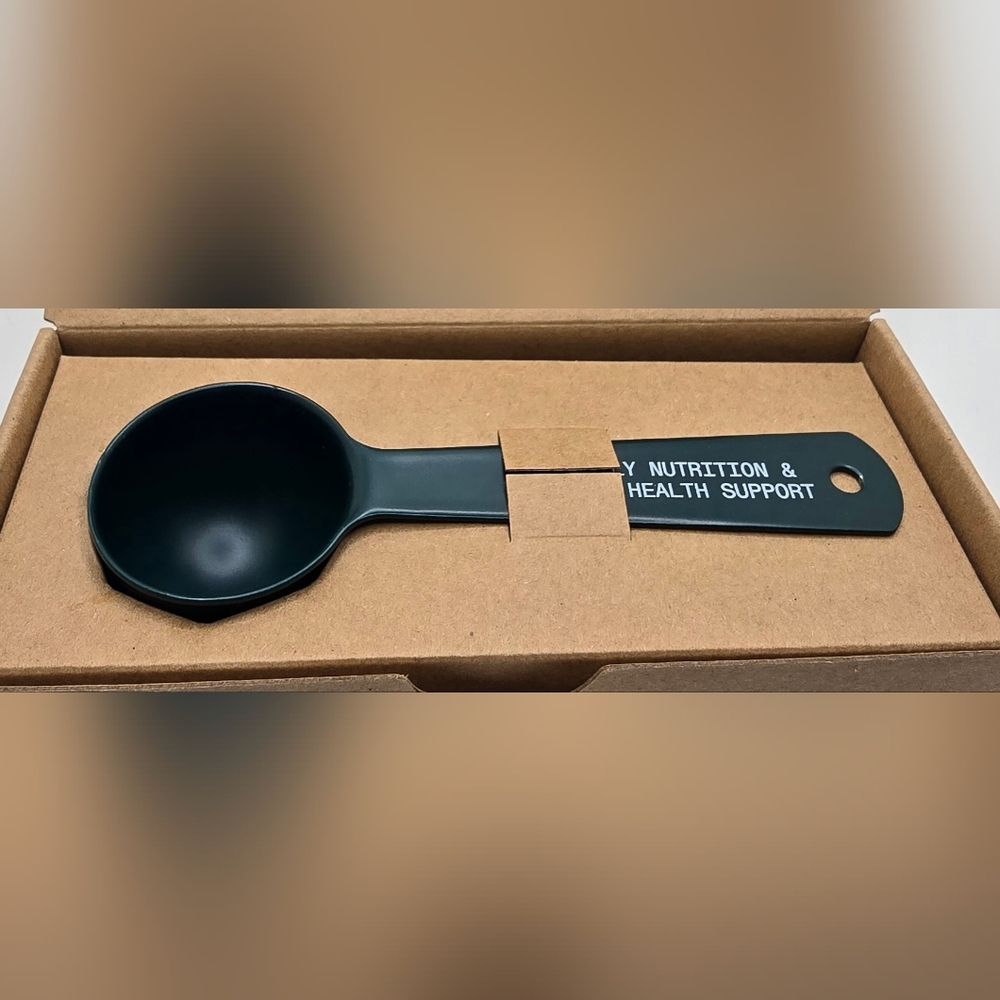 NEW AG1 Athletic Greens Stainless Steel “ The Scoop” Spoon Green Scooper